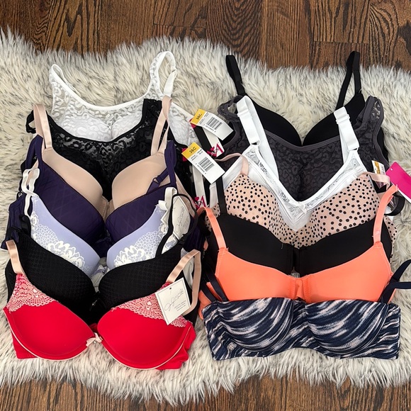 *NWT 14 BODY NATURALS Bra Bundle